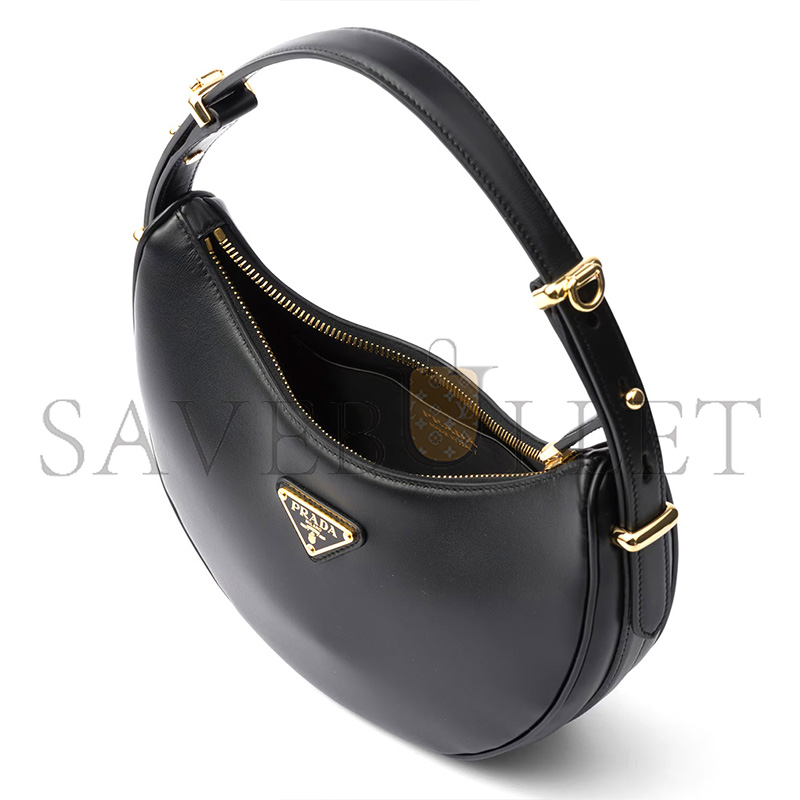 Pra*a arquÉ small leather shoulder bag 1bc194 (22.5*18.5*6cm)